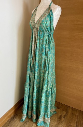Greenmaxi dress long one - greenmaxi,