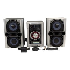 SONY HCD-EC78P Mini Hi-Fi System SS-EC78S Speakers 280W RMS 3 Disc Tray - A27