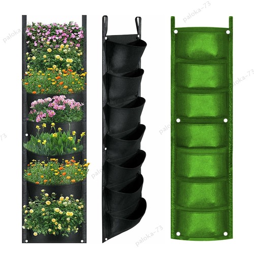 Pocket wall hanging planting - 7,