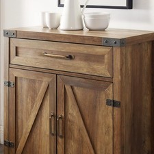 FURNIWARE Antique Brass Kitchen Cupboard Handles, Cabinet Hardware Drawer