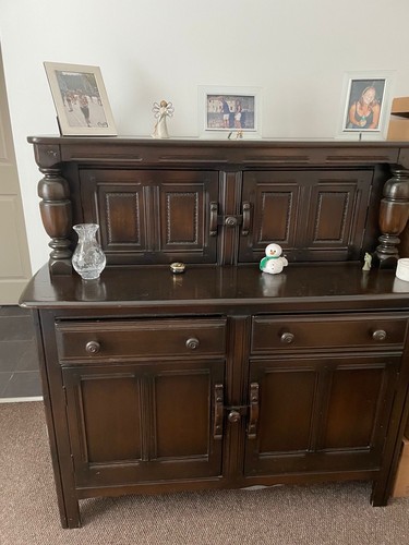 Ercol solid wood sideboard - solid,