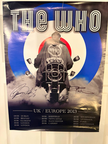 The who autographed europe - the,