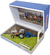UH Massey Ferguson FE35 & Ransomes TS 59 Plough Tractor Set, 1:32 Scale, Ltd Ed.