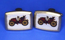 Pair Pre-Owned Vintage Car Vehicle cufflinks        **[23817]