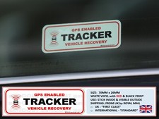 2 x GPS TRACKING WINDOW
