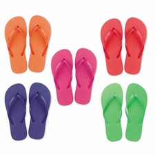 10 X Unisex Flip Flops Party