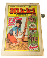 Comic Nikki Vintage Collectable Mag ra