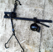 STEELYARD scales weighing Victorian  antique Z