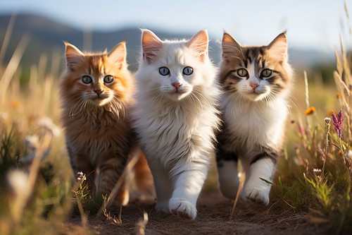 Cute kittens cat - cute, canvas