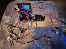 Microwave MATSUI MS-106WH Wiring with switches and temperature sensor