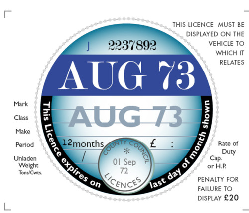 August 1973 classic - august, tax