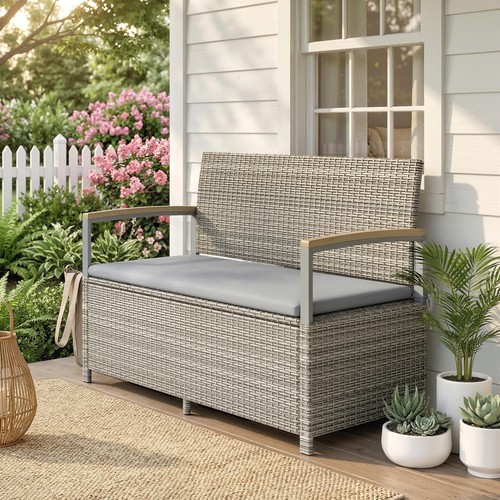 170 garden storage bench 2 - 170, l
