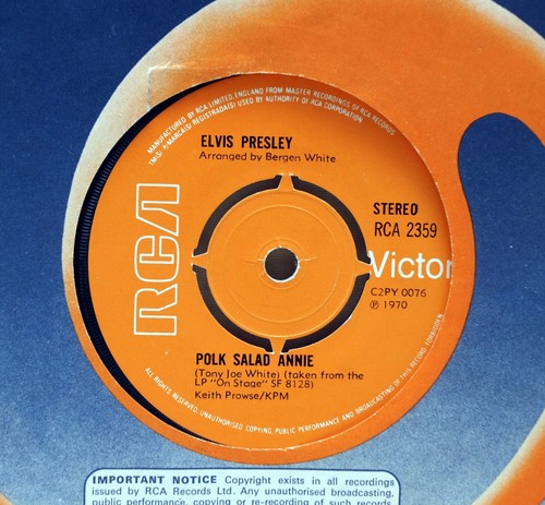 Elvis presley polk salad annie - elvis,