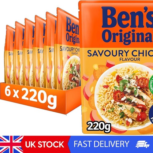 Microwave rice pouch savoury - microwave,