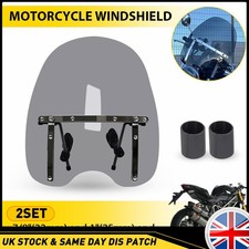 X17 large smoke windshield - 19"x17",