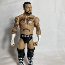 Mattel WWE Elite CM Punk Action Figure 2011 – Black Trunks – 7” – Loose
