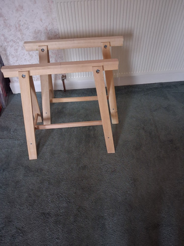 Ikea trestle for model - ikea,
