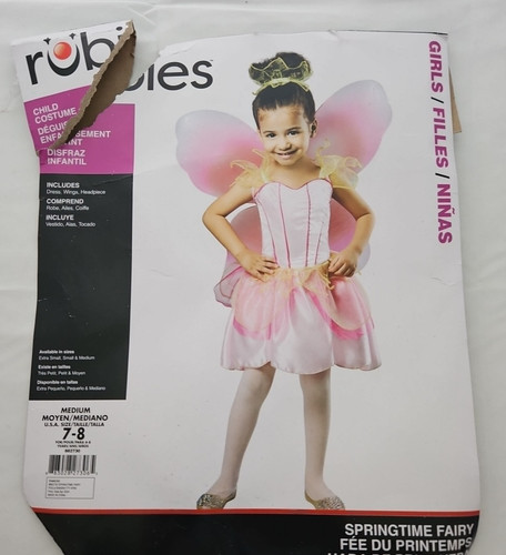 Girls springtime fairy costume - girls,