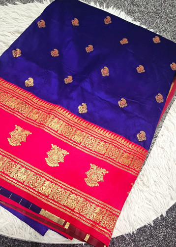 Women silk blend saree - blend,