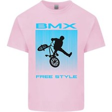 BMX Freestyle Cycling Bicycle Bike Mens Cotton T-Shirt Tee Top