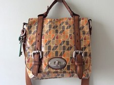 FOSSIL real leather trim