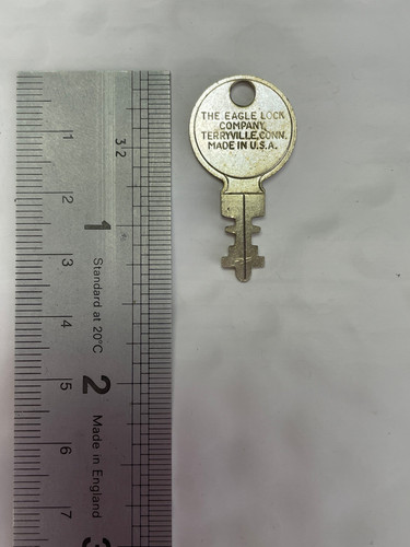 Vintage eagle lock key - lock,