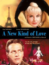 A NEW KIND OF LOVE (1963) Paul Newman,Eva Gabor - Public Domain DVD ONLY NO CASE