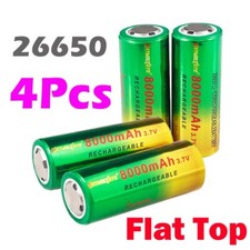 4-8Pcs 3.7V Rechargeable