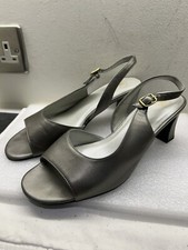 K Ladies Shoes|UK 5.5 - Euro 37|Used|Pewter Colour |Leather|