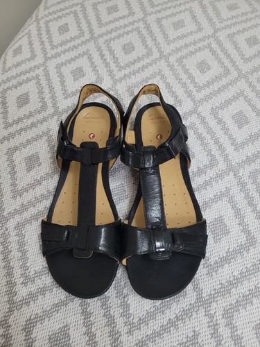 Black clarks unstructured - clarks, un