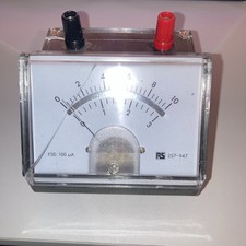 Vintage analog ANALOG AMMETER