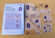 Marti Mitchell Perfect Patchwork Templates Set B - 4 inch square basic set