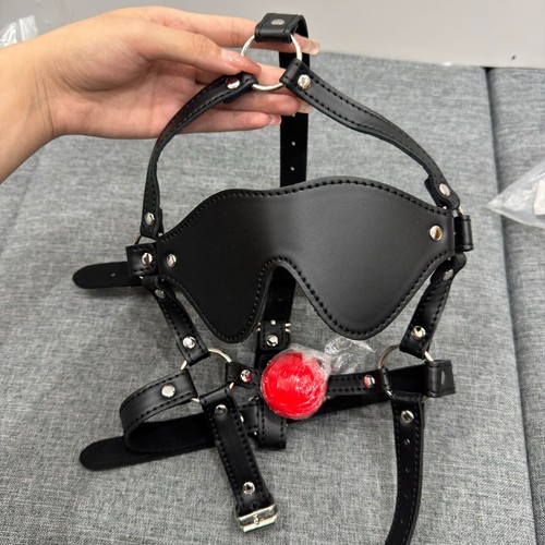 Open mouth ball gag - mouth, head