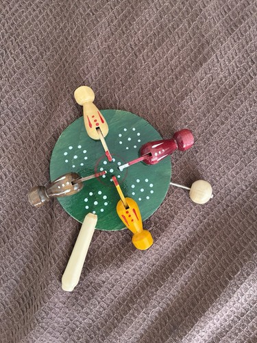 Vintage wooden pecking - wooden,