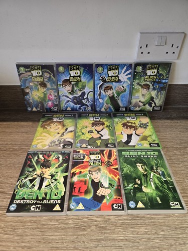 Ben dvd bundle x10 alien - 10,