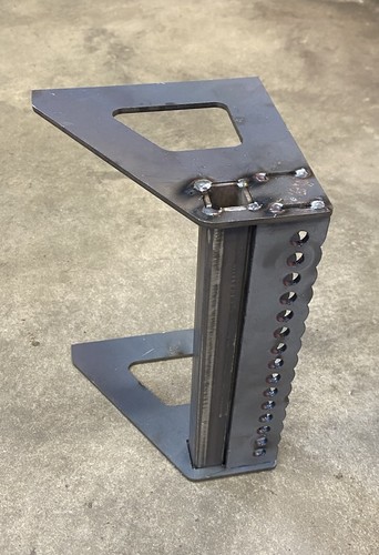 Weld tie bar mount f2 - on,