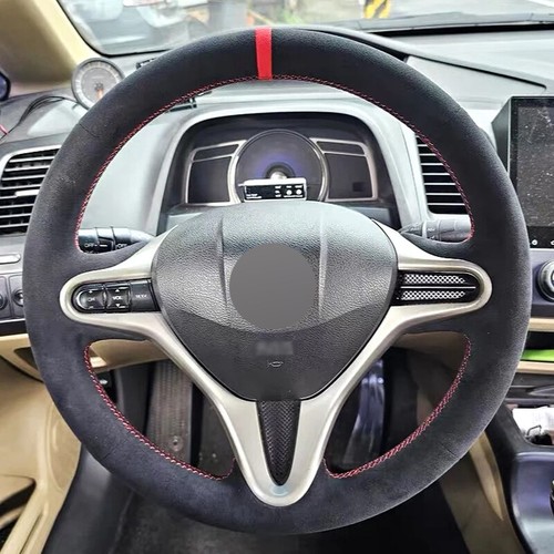 Alcantara steering wheel - steering, cover