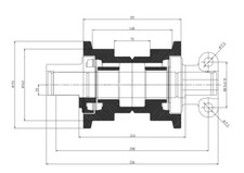 Bottom Roller For JCB JS130