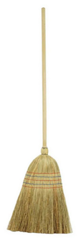 Lincoln corn broom - corn, natural