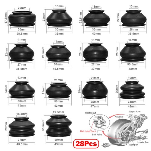 28pcs ball joint boot - 28pcs,