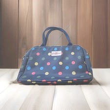 CATH KIDSTON LONDON NAVY POLKA DOT Handbag ? 
