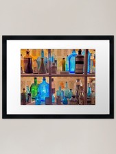 Old Glass Chemist bottle