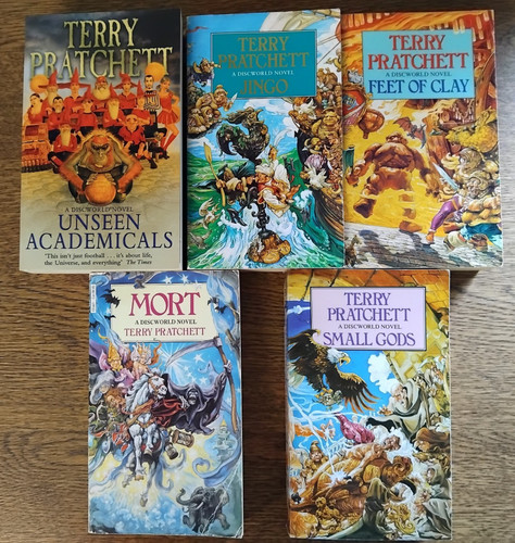 Terry pratchett 5 x - -,