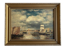 Vintage Oil Painting Board