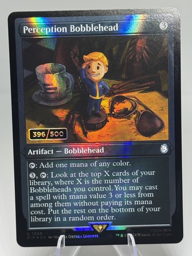 Perception bobblehead serial - perception, (serial