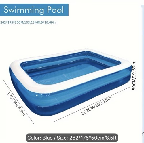 Family swimming pool - family, large