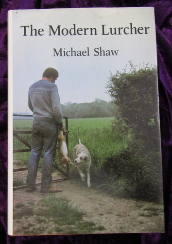 The modern lurcher shaw - lurcher.,