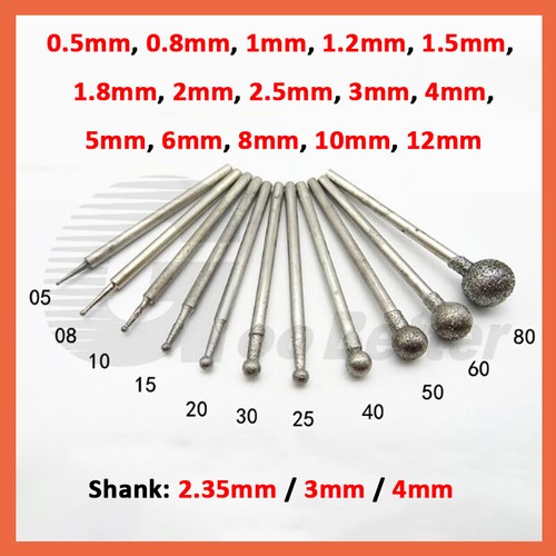 5mm 12mm diamond - diamond, round