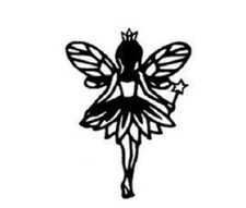 Fairy Girl, Wand & Crown