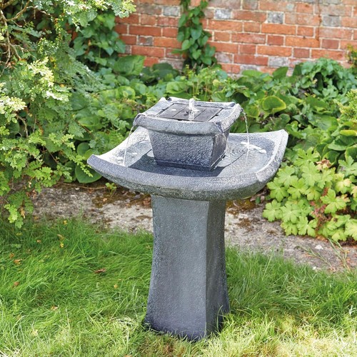 Solar water feature - feature, garden